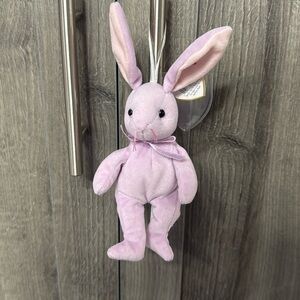 Floppity The Purple Bunny Rabbit Ty Basket Beanies Mini Beanie Baby Babies